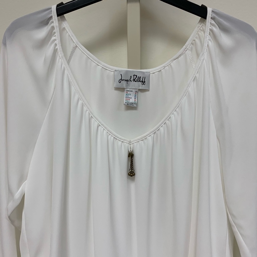 NWT Ribkoff Essentials Ruffle Layered Blouse - Picture 3 of 6